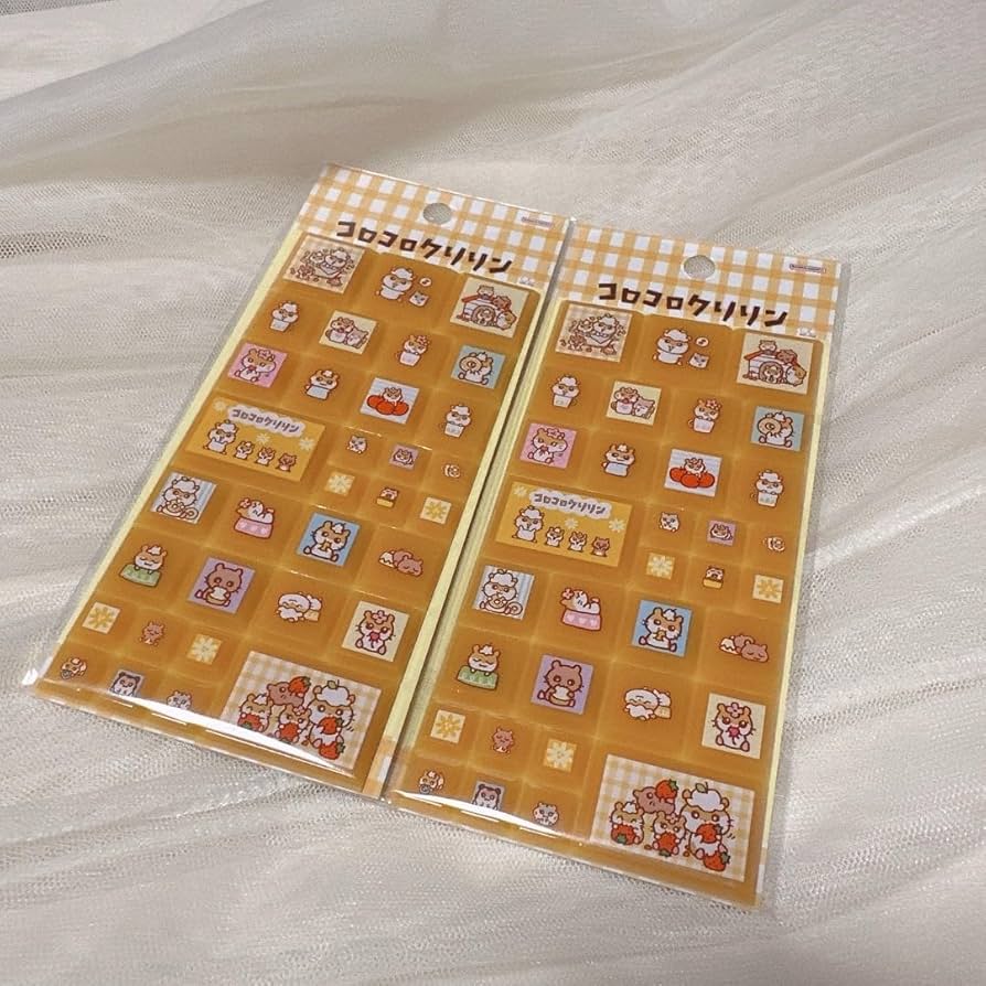 平成　レトロ　コロコロくりりん　シール Amazon.co.jp: コロコロクリリン タイルシール 平成 レトロ